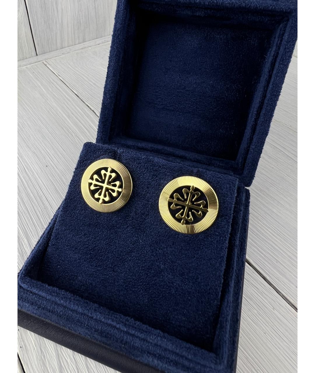 PATEK PHILIPPE Золотые запонки из желтого золота, фото 3