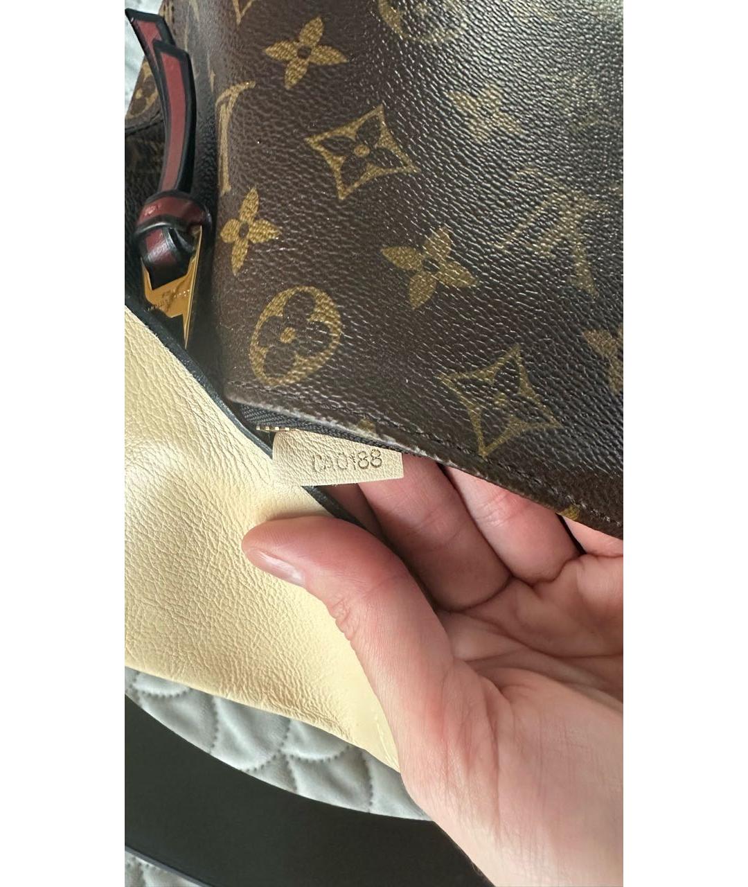 LOUIS VUITTON Коричневая сумка через плечо, фото 2