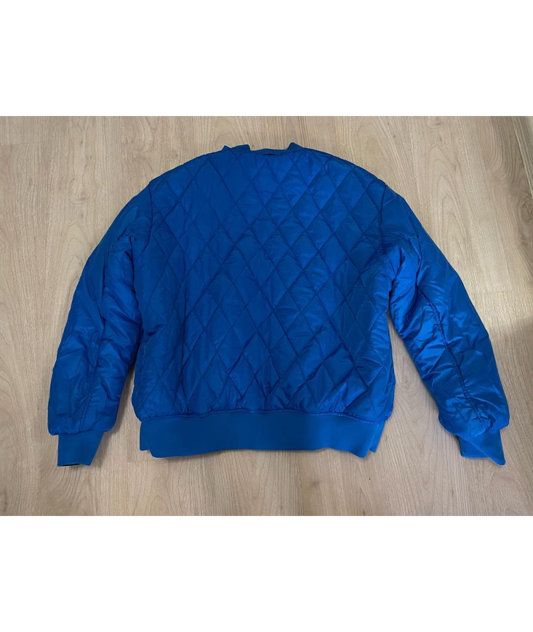 ADIDAS Черная полиэстеровая куртка, фото 8