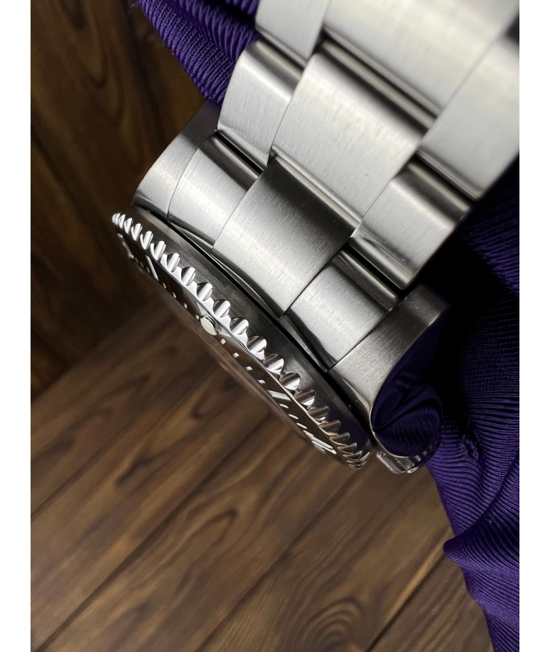 ROLEX Темно-синие часы, фото 8