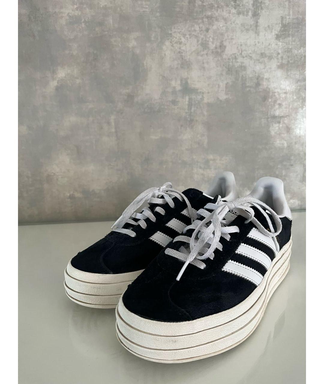 ADIDAS Черные кроссовки, фото 2