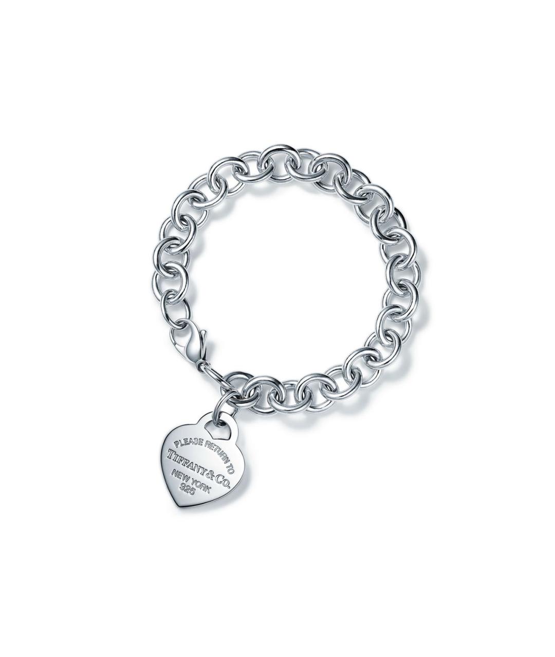 TIFFANY&CO Бирюзовый серебряный браслет, фото 6