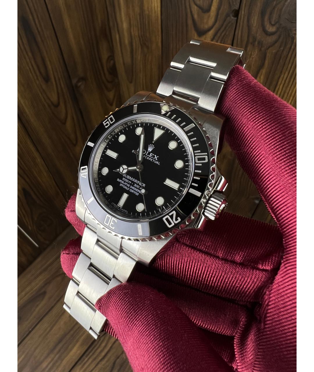 ROLEX Черные часы, фото 3