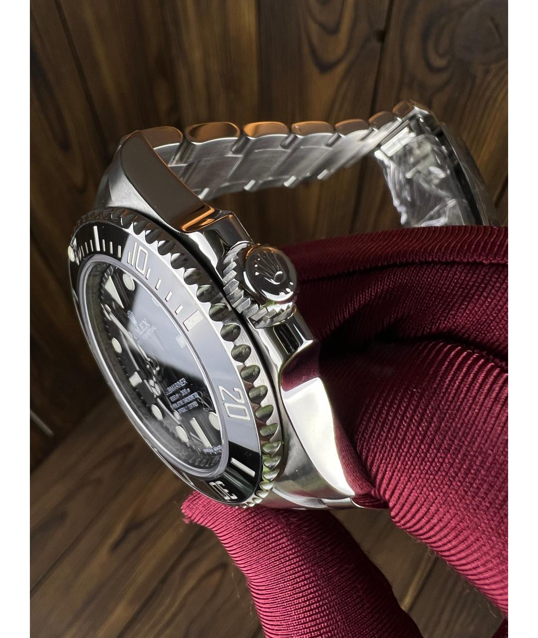 ROLEX Черные часы, фото 4