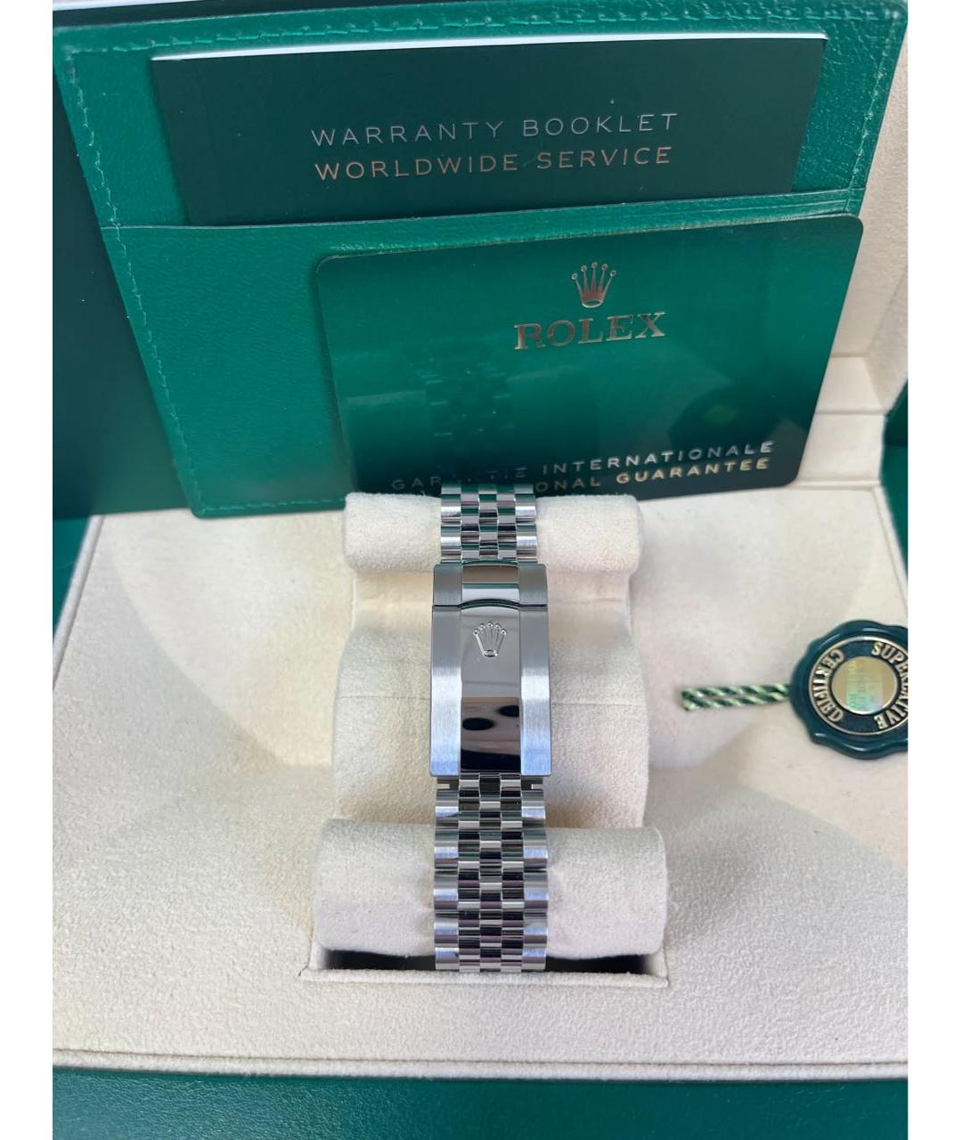 ROLEX Белые часы из белого золота, фото 3