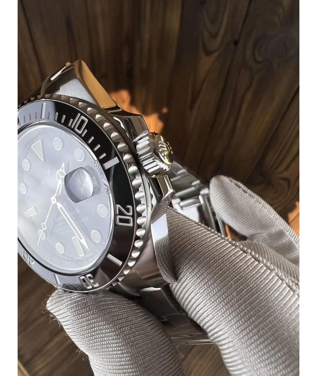 ROLEX Черные часы, фото 4