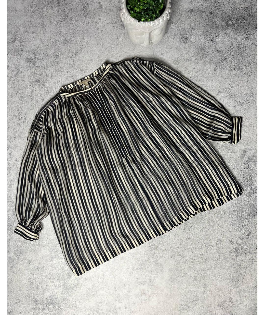 BURBERRY Мульти шелковая блузы, фото 2