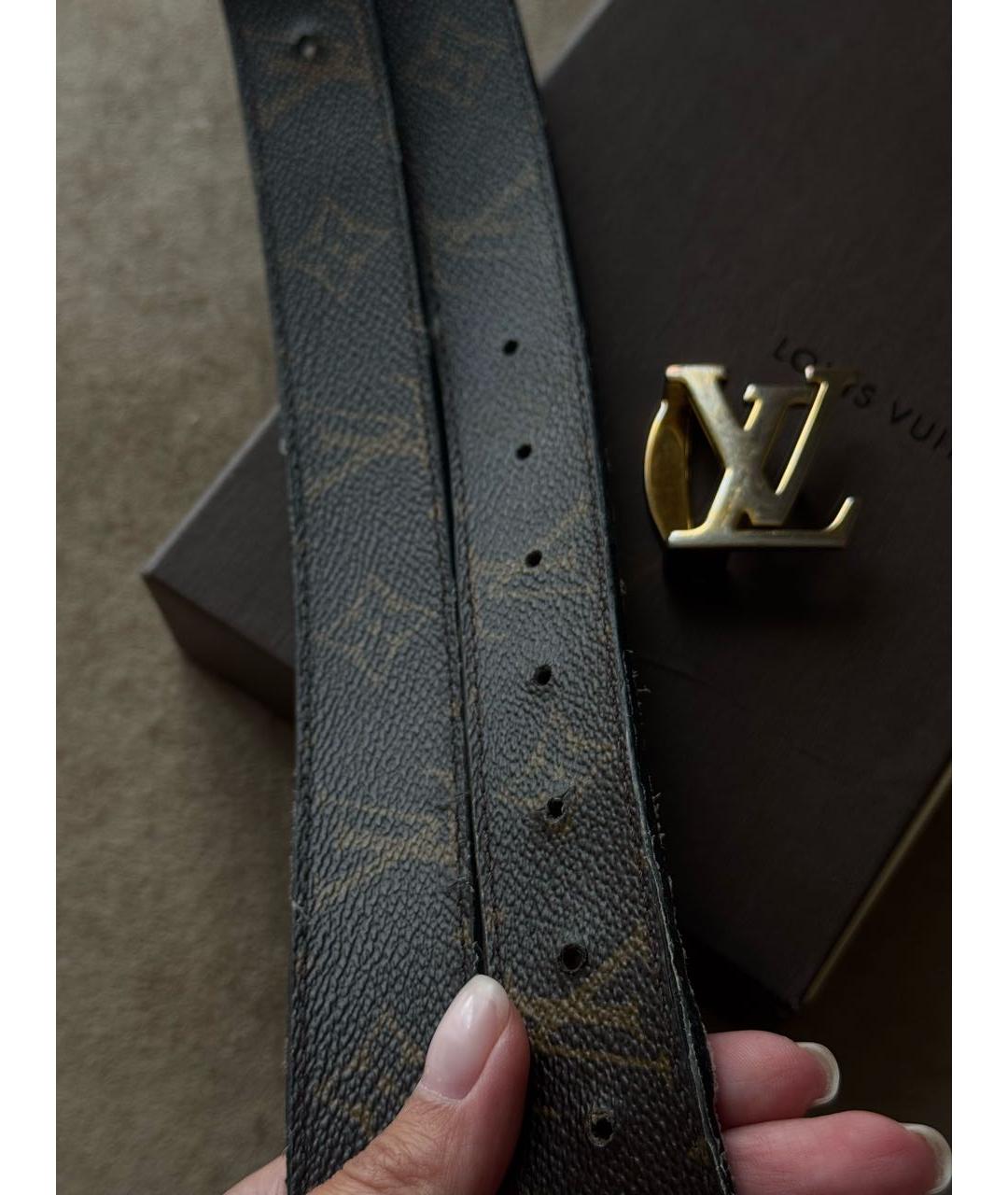 LOUIS VUITTON Кожаный ремень, фото 6