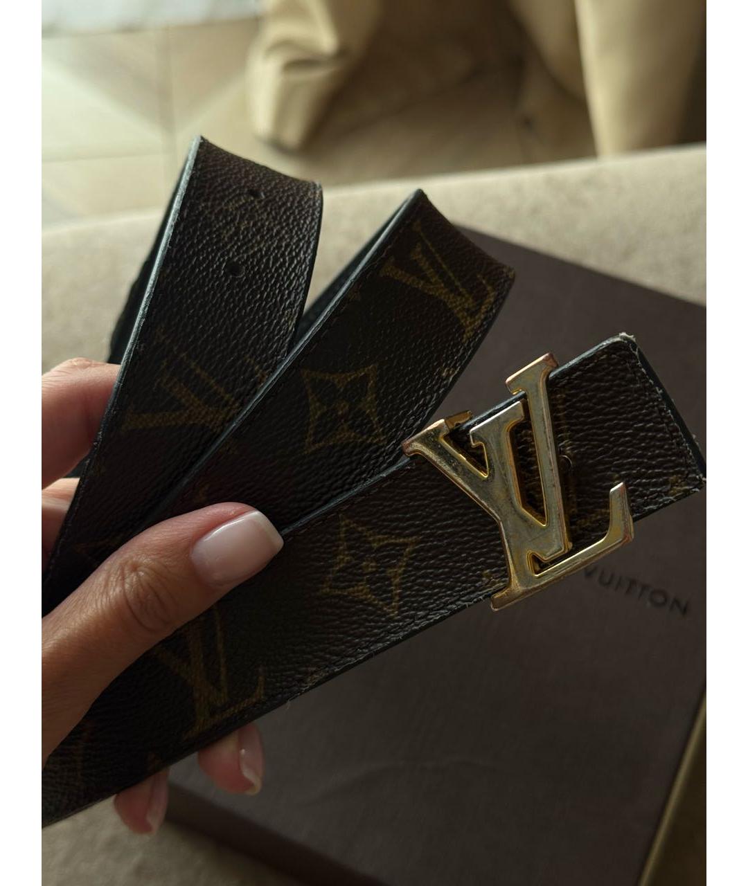 LOUIS VUITTON Кожаный ремень, фото 9
