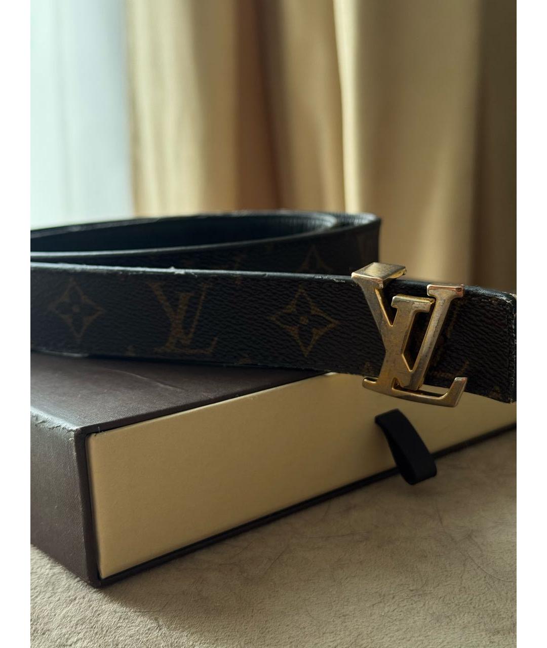 LOUIS VUITTON Кожаный ремень, фото 3