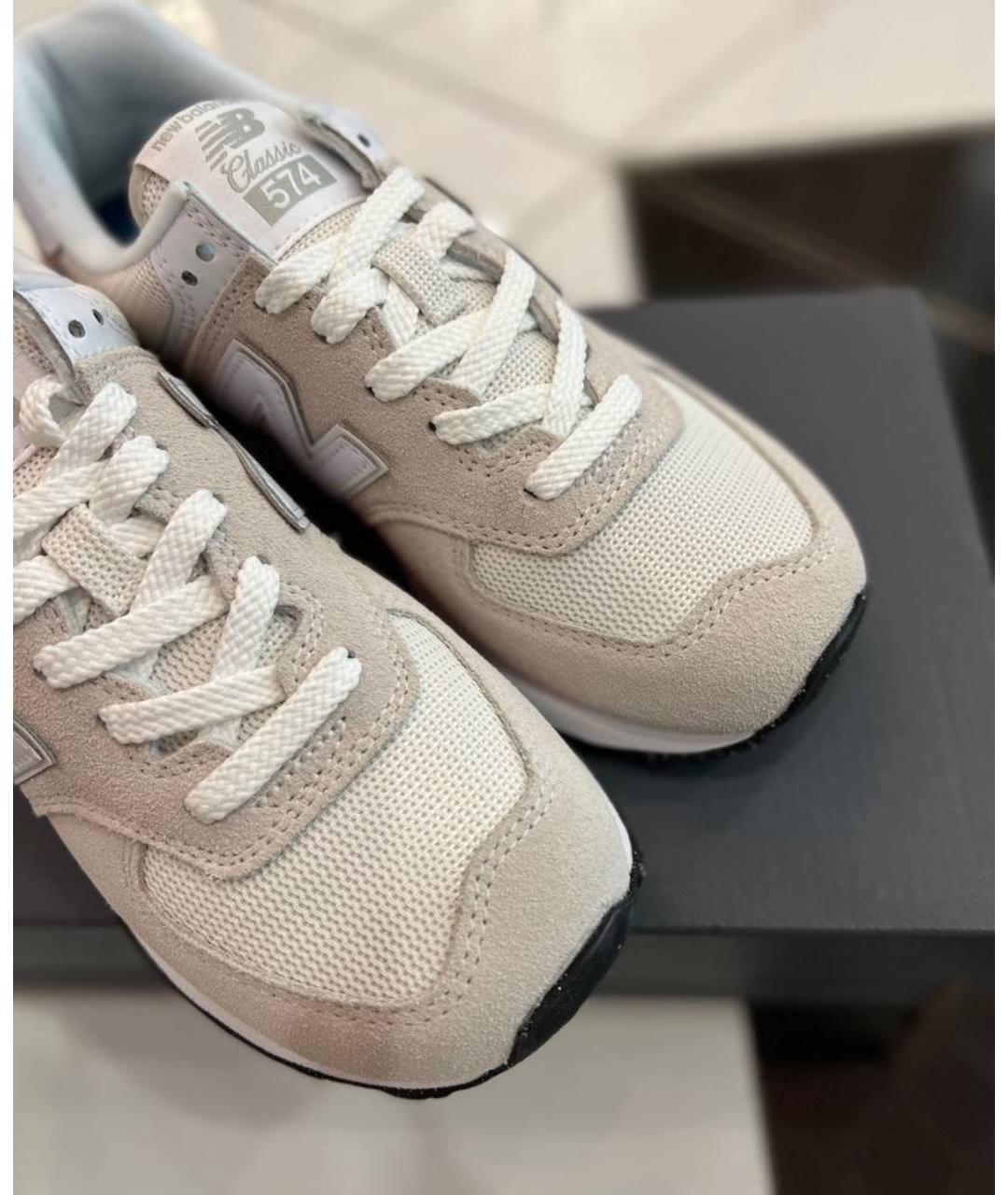 NEW BALANCE Белые кроссовки, фото 5