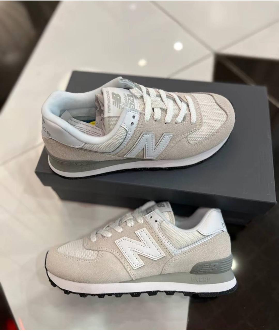 NEW BALANCE Белые кроссовки, фото 3