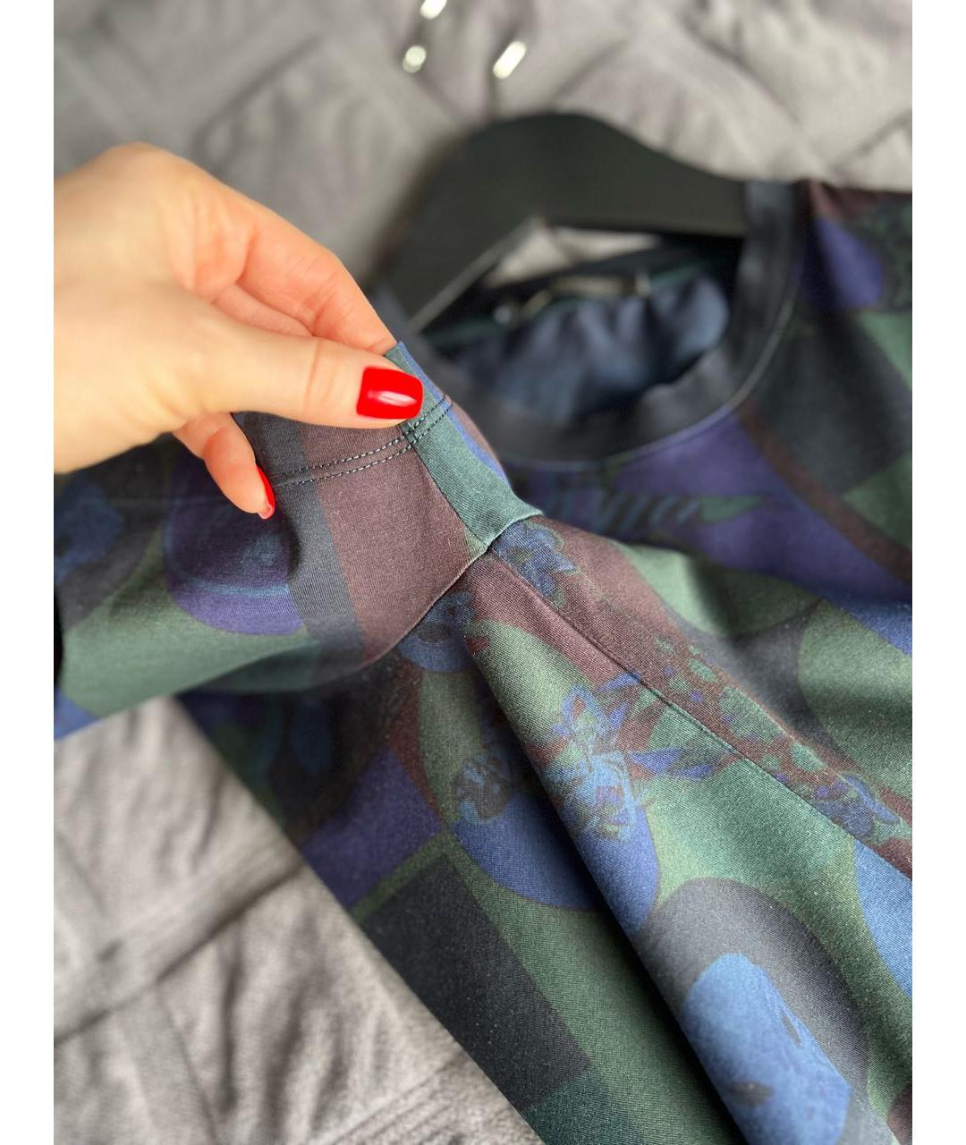 VERSACE Мульти хлопковая футболка, фото 2