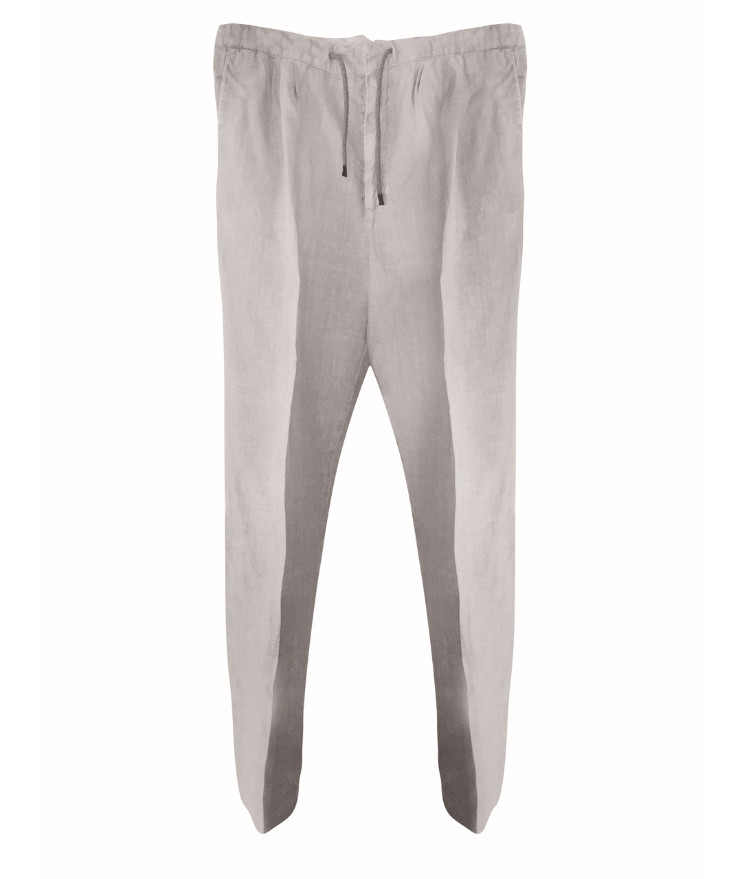 BRUNELLO CUCINELLI Бежевые льняные брюки чинос, фото 1