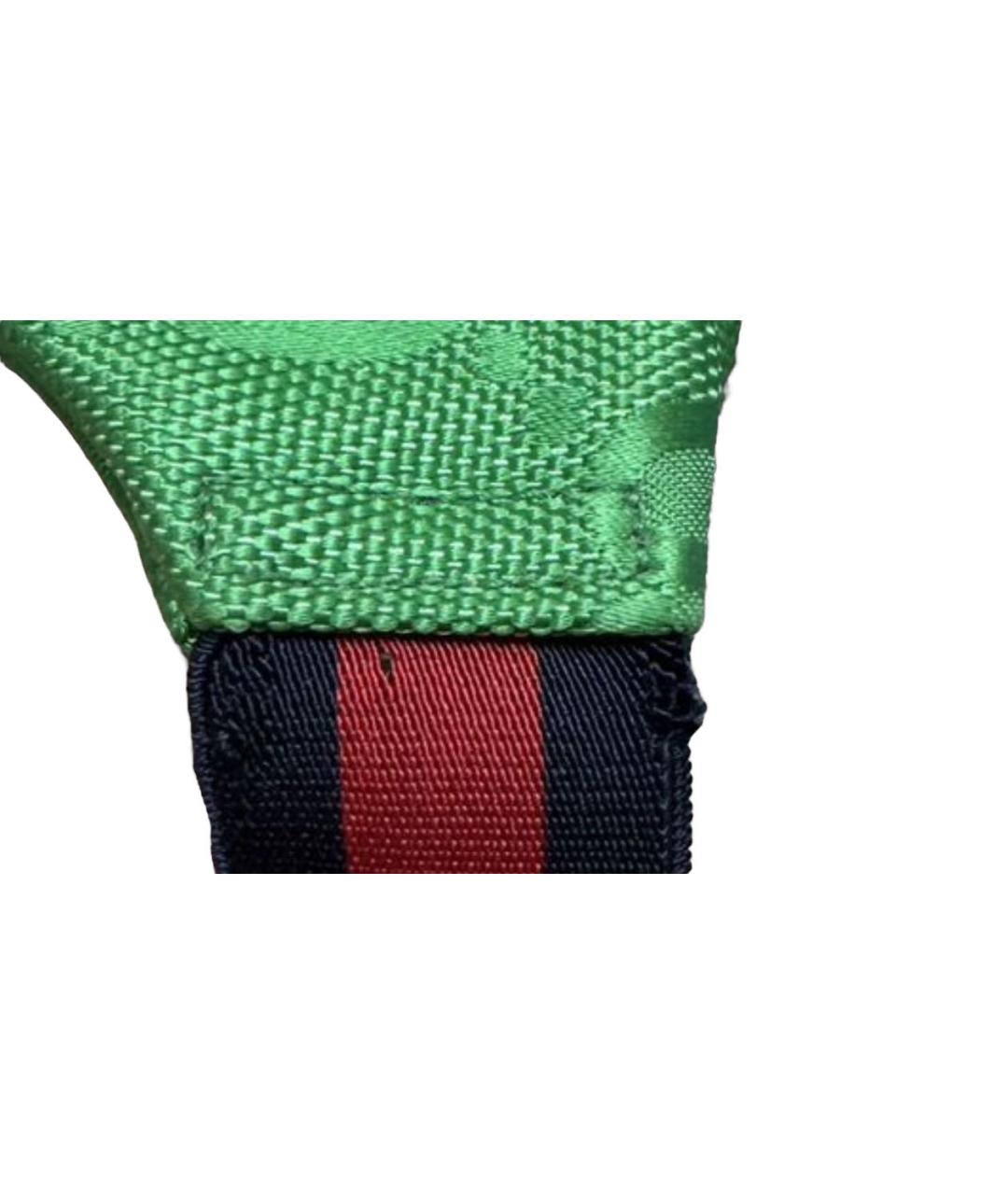 GUCCI Зеленая поясная сумка, фото 4
