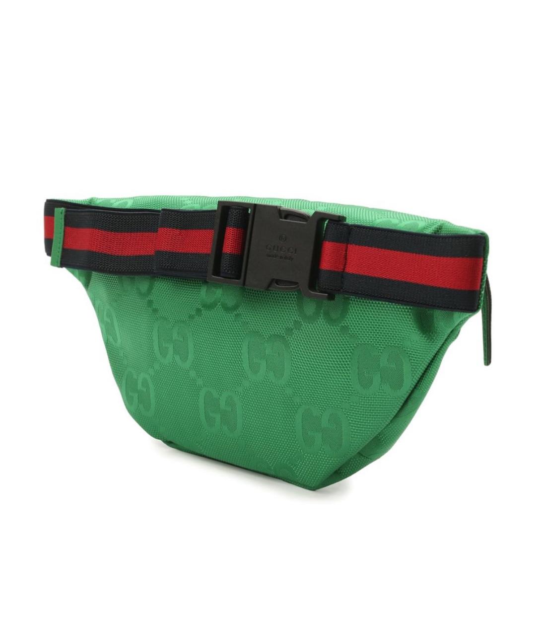 GUCCI Зеленая поясная сумка, фото 3