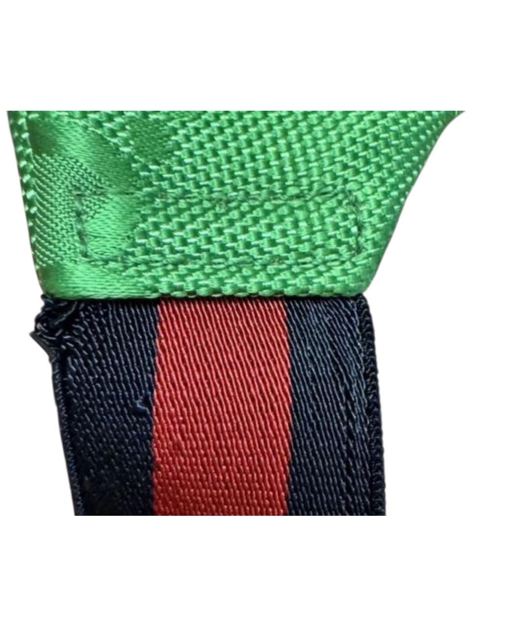 GUCCI Зеленая поясная сумка, фото 5