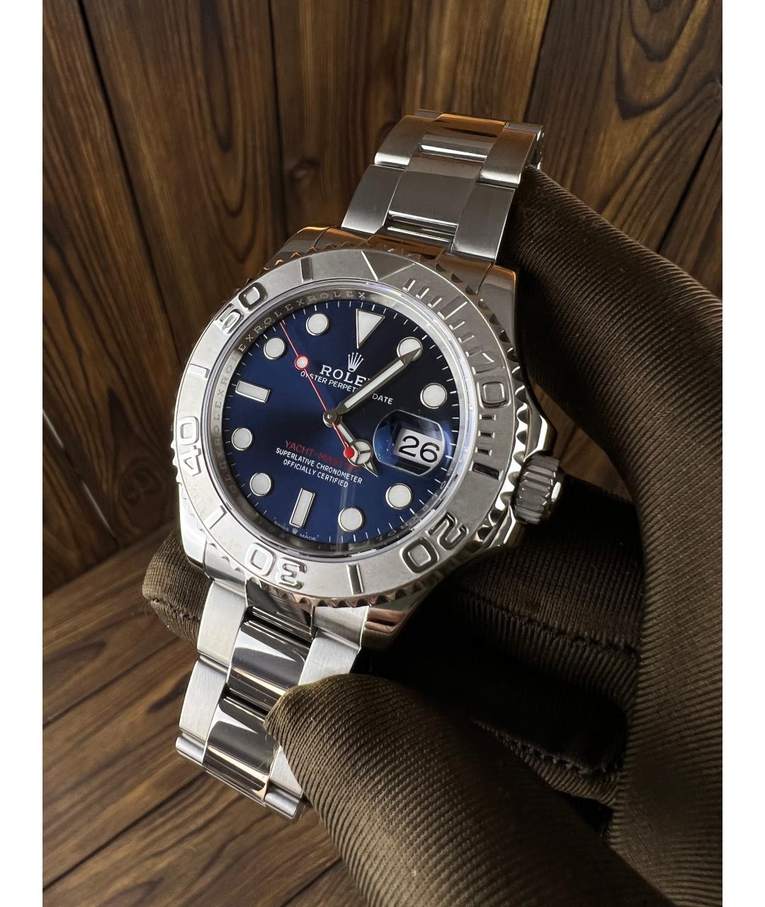 ROLEX Темно-синие часы, фото 2
