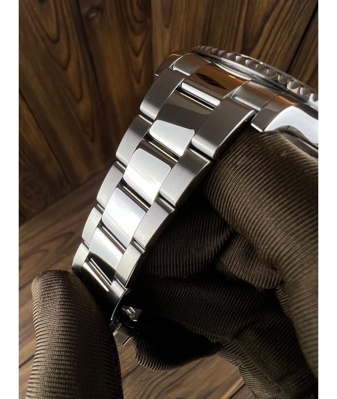 ROLEX Темно-синие часы, фото 7