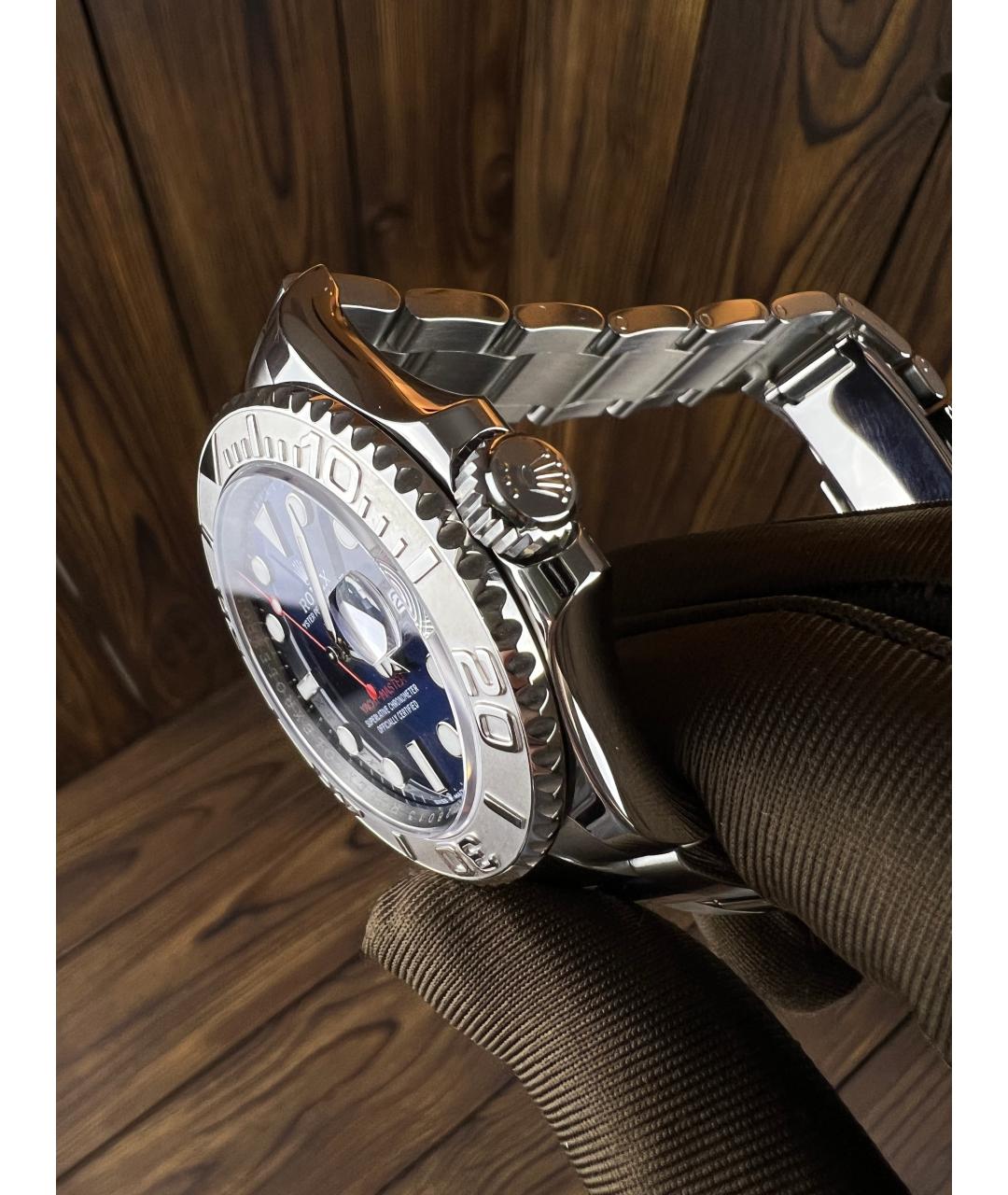 ROLEX Темно-синие часы, фото 3