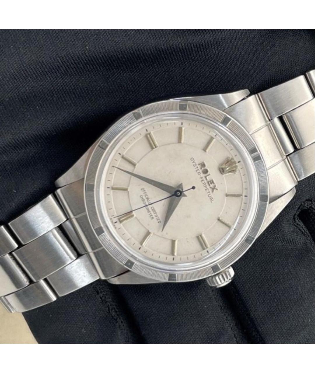 ROLEX Серебряные часы, фото 4