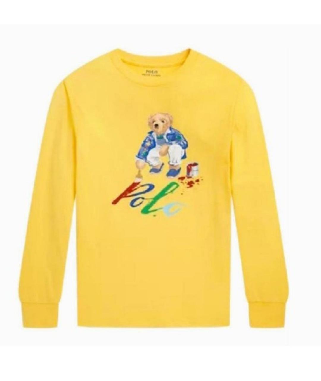 POLO RALPH LAUREN Мульти хлопковая детская футболка, фото 2