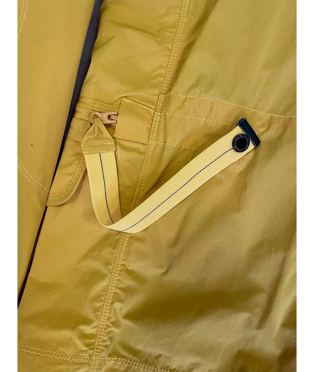 PARAJUMPERS Горчичная полиэстеровая куртка, фото 8