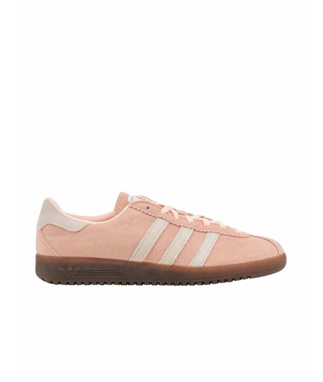 ADIDAS Коралловые замшевые кеды, фото 1