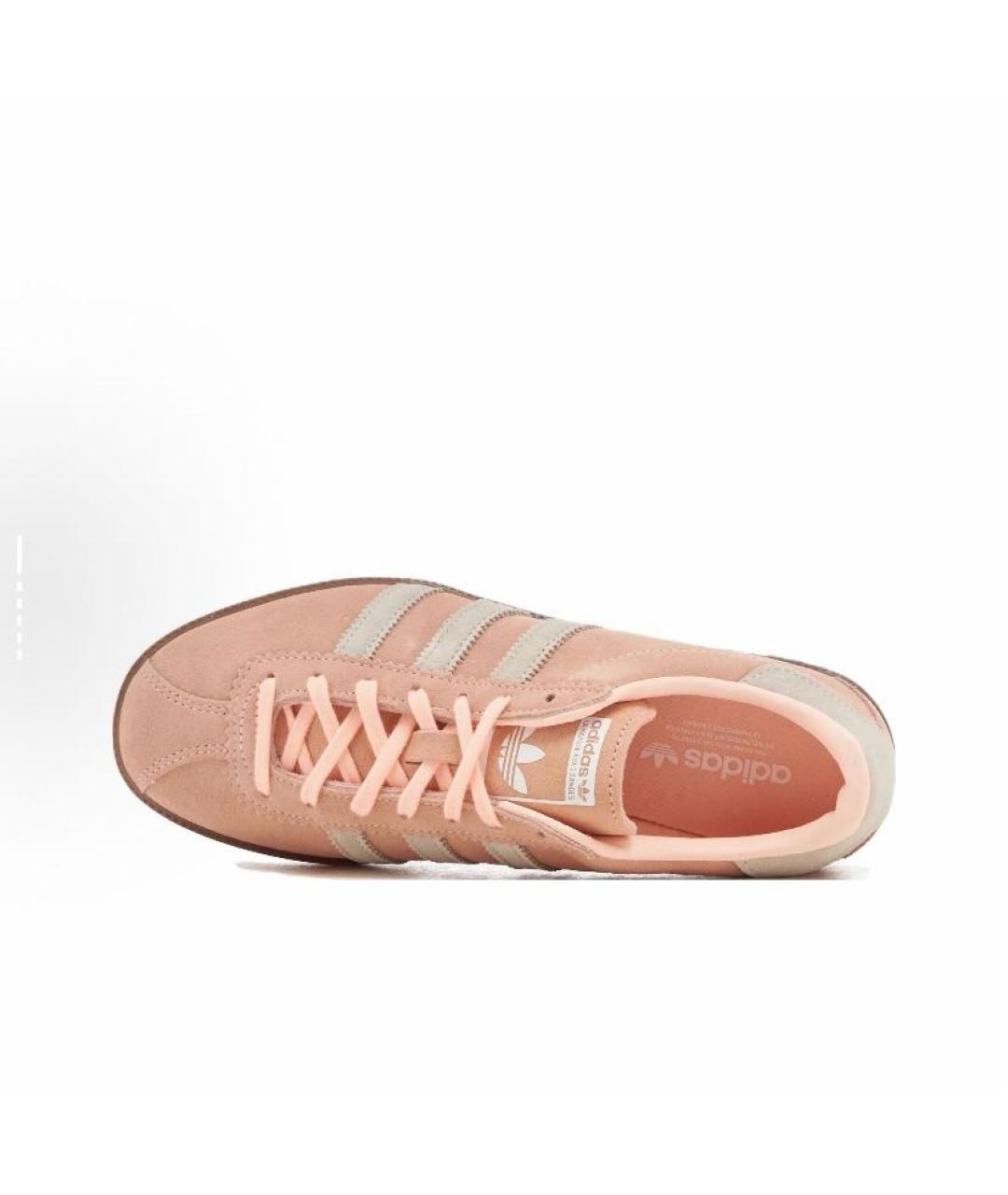 ADIDAS Коралловые замшевые кеды, фото 5