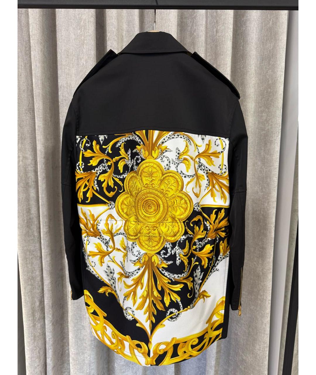 VERSACE Черная парка, фото 2