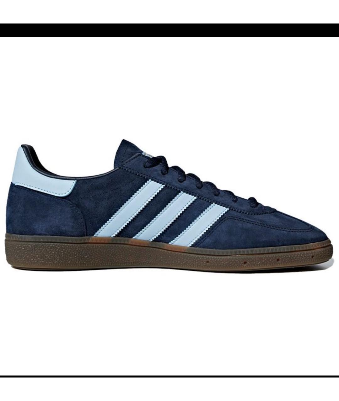 ADIDAS Темно-синие замшевые низкие кроссовки / кеды, фото 9