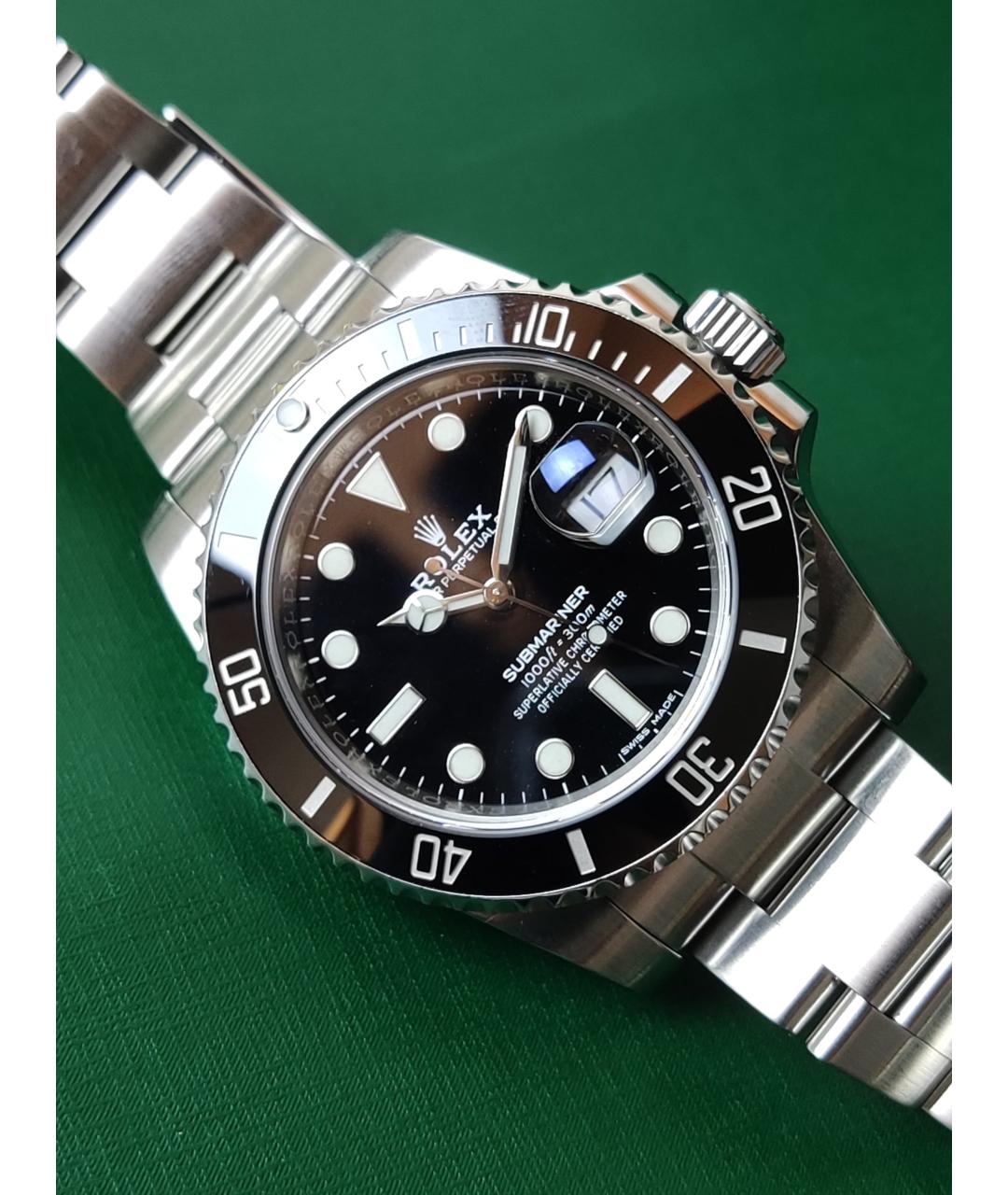 ROLEX Черные часы, фото 2