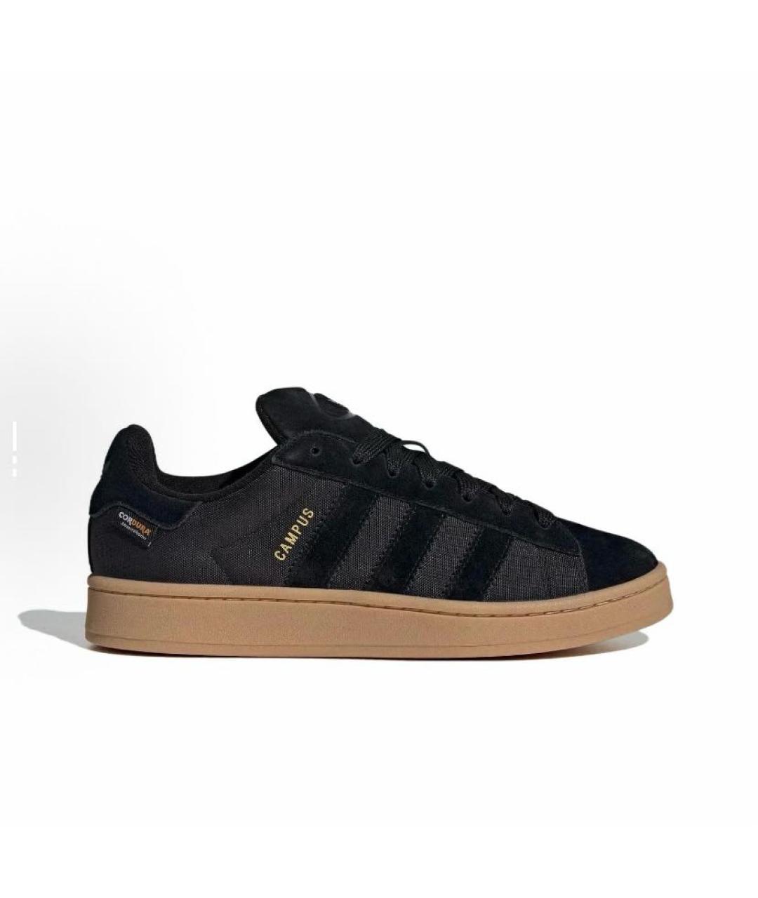 ADIDAS Черные замшевые кроссовки, фото 7