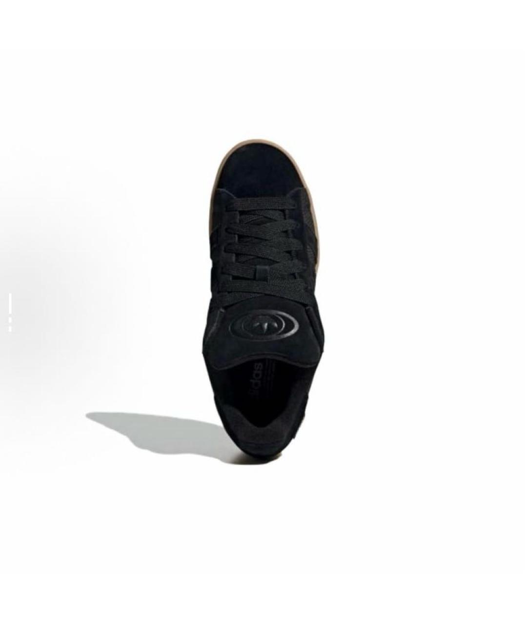 ADIDAS Черные замшевые кроссовки, фото 5