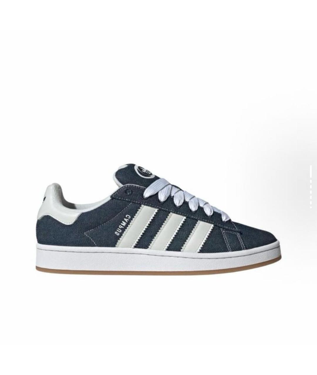 ADIDAS Синие текстильные кроссовки, фото 6