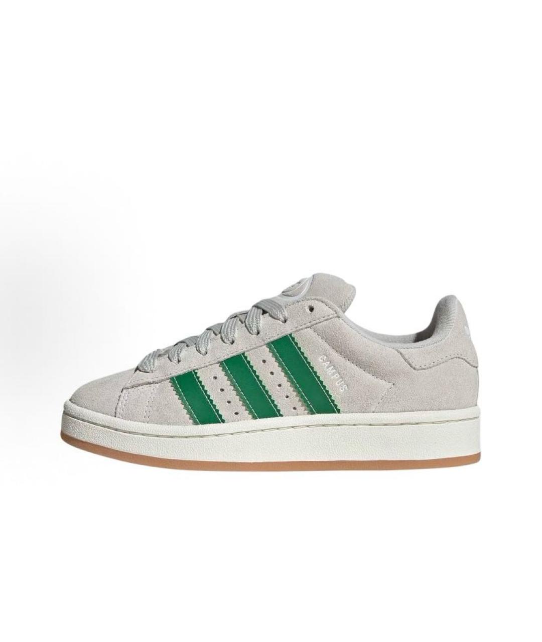 ADIDAS Серые замшевые кроссовки, фото 3