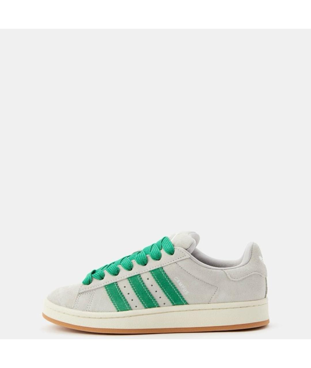 ADIDAS Серые замшевые кроссовки, фото 2