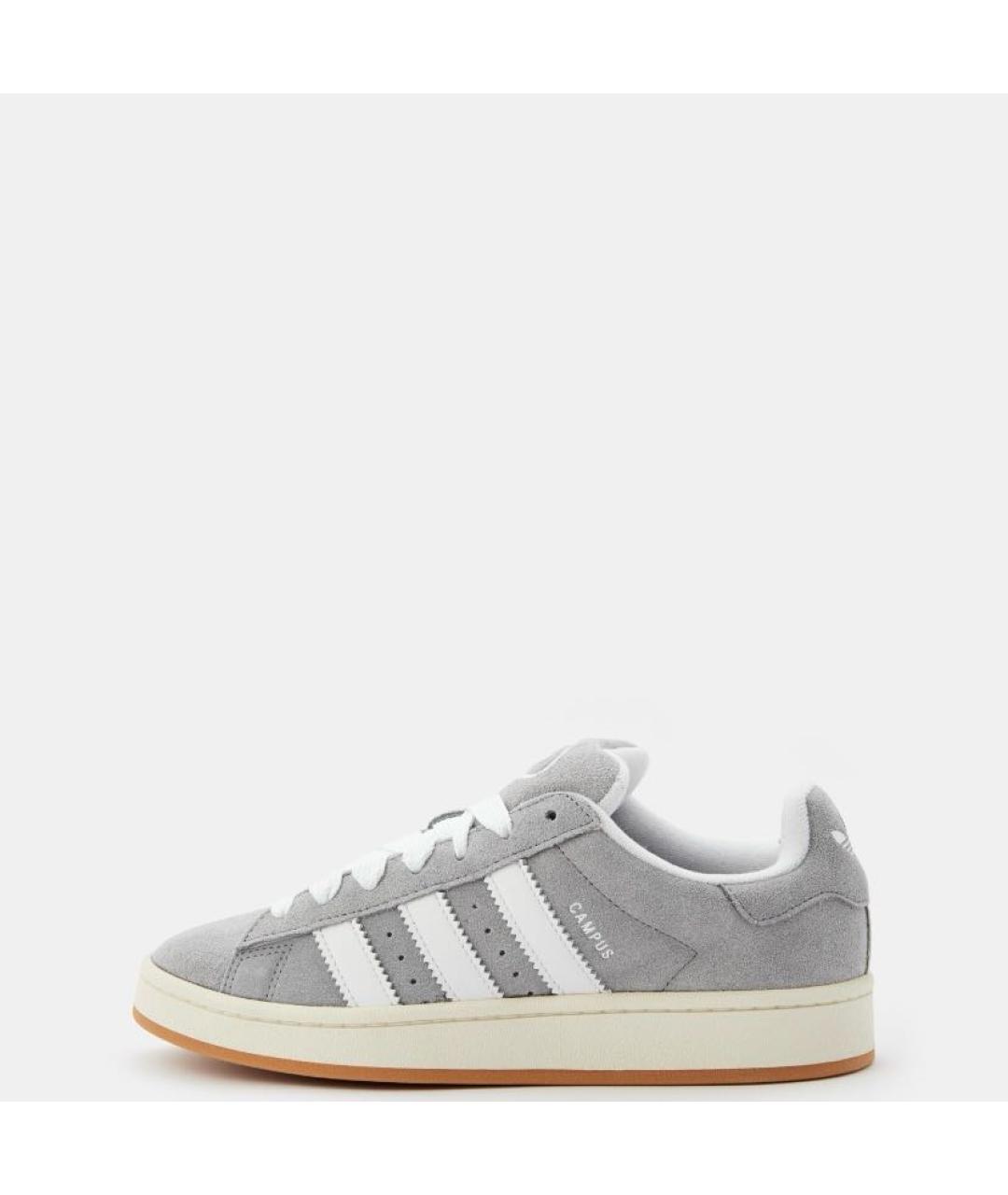 ADIDAS Серые замшевые кроссовки, фото 2