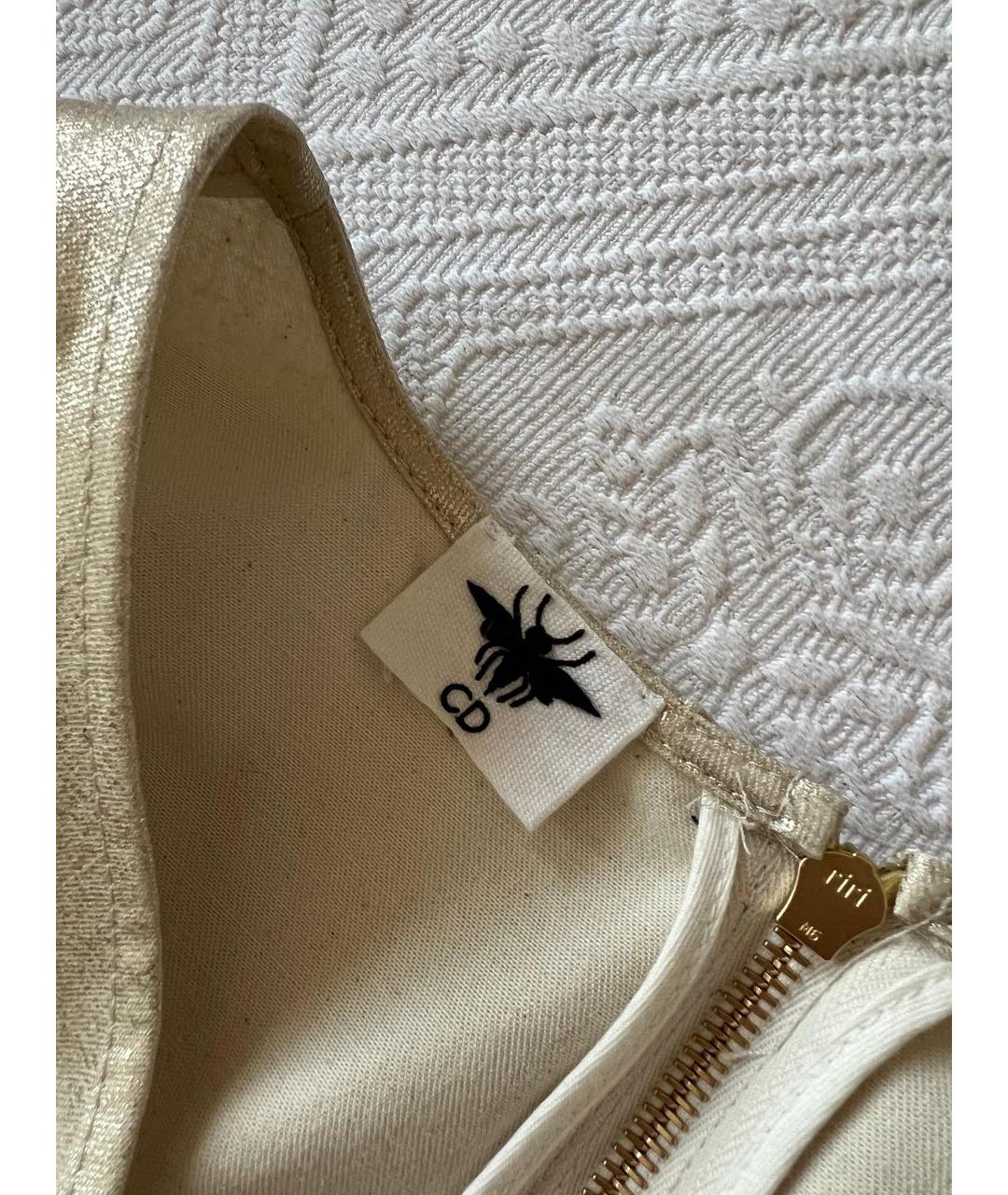 CHRISTIAN DIOR Хлопковое повседневное платье, фото 3