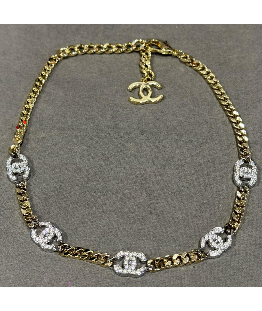 CHANEL Золотой чокер, фото 6