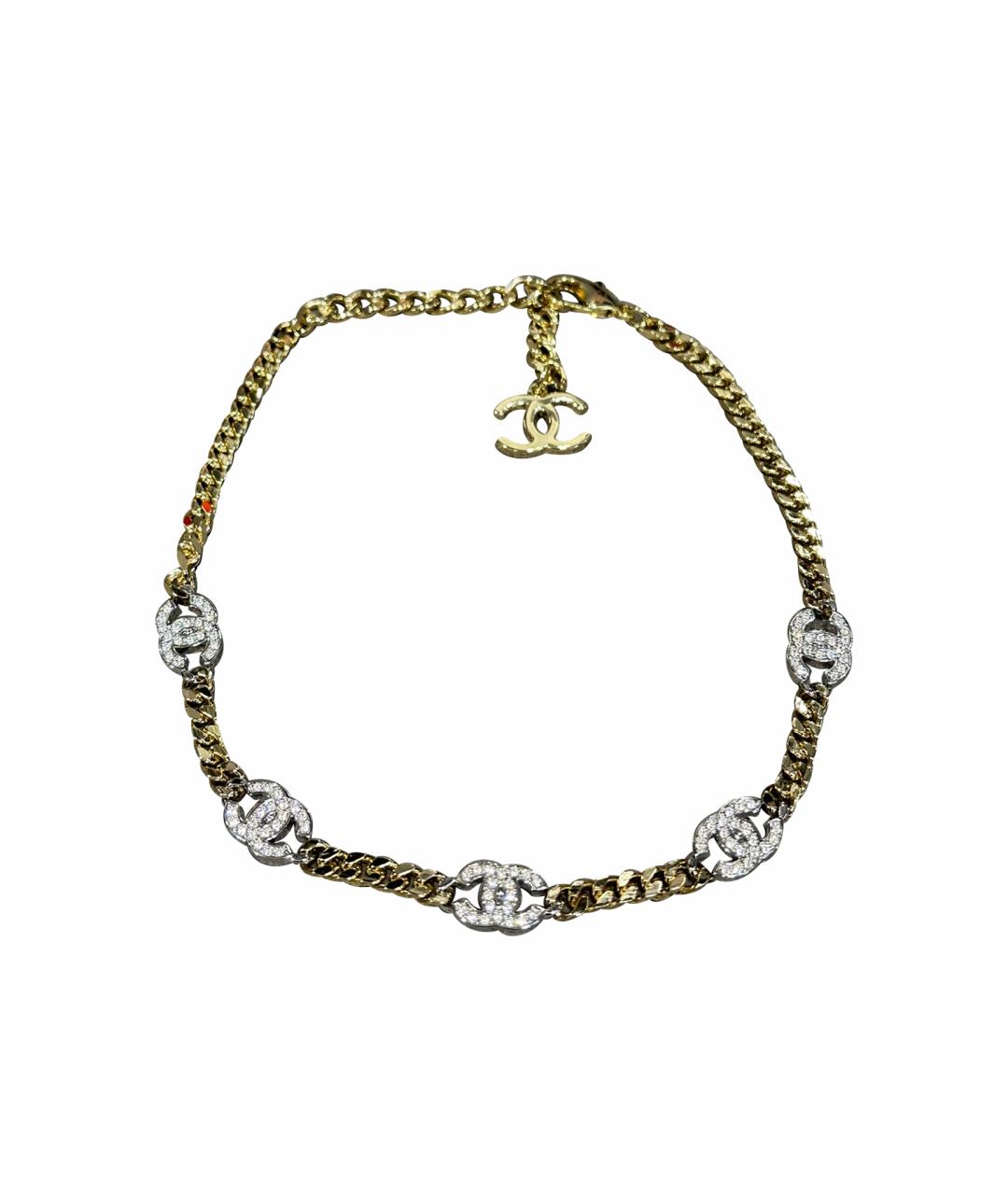 CHANEL Золотой чокер, фото 1