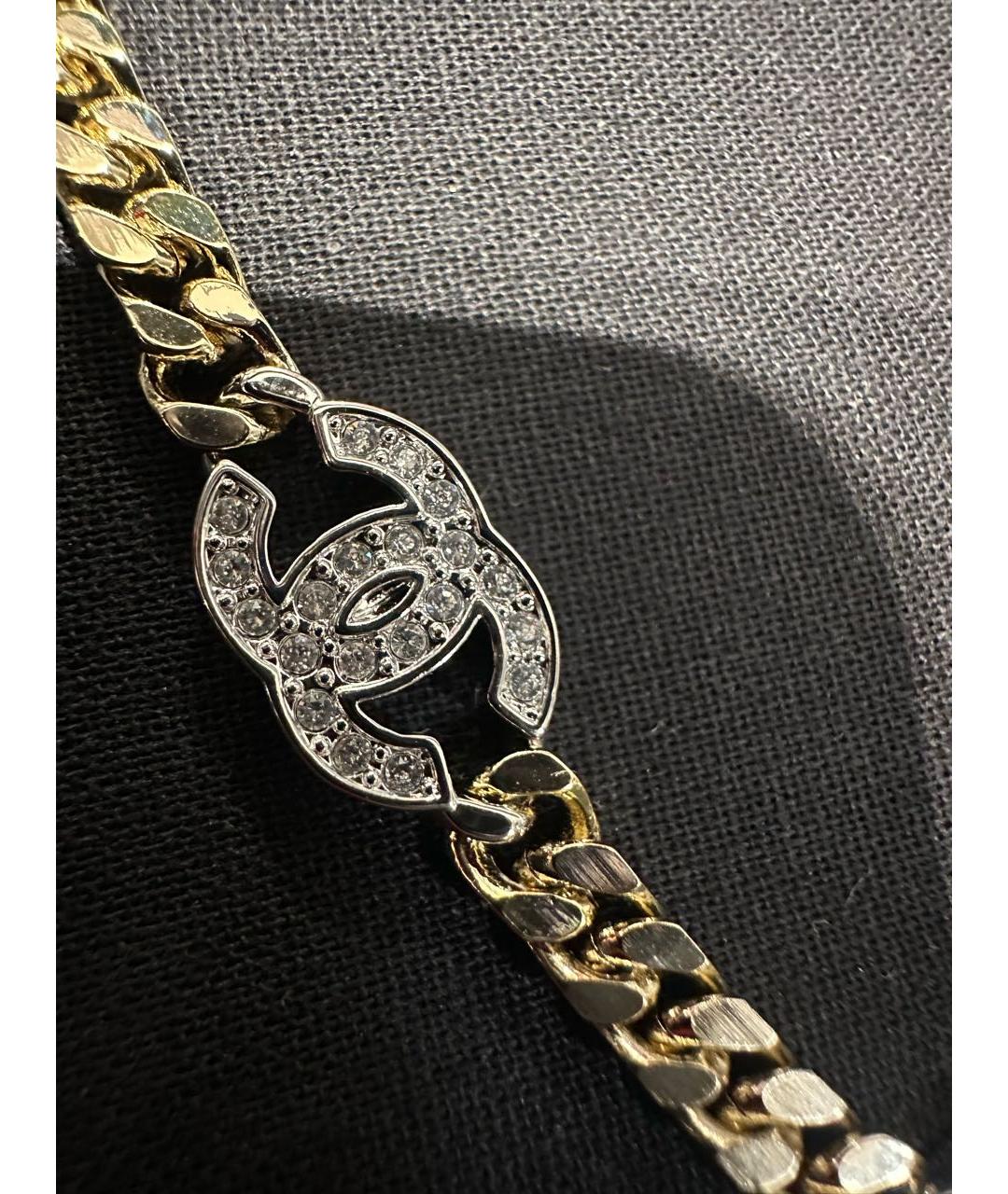 CHANEL Золотой чокер, фото 3