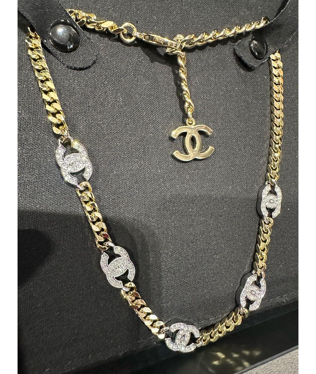 CHANEL Золотой чокер, фото 2
