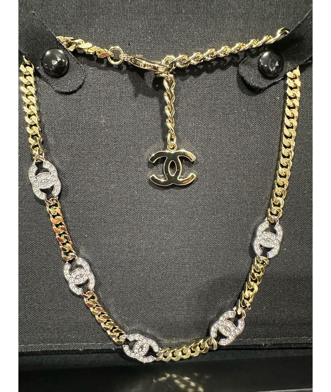 CHANEL Золотой чокер, фото 5