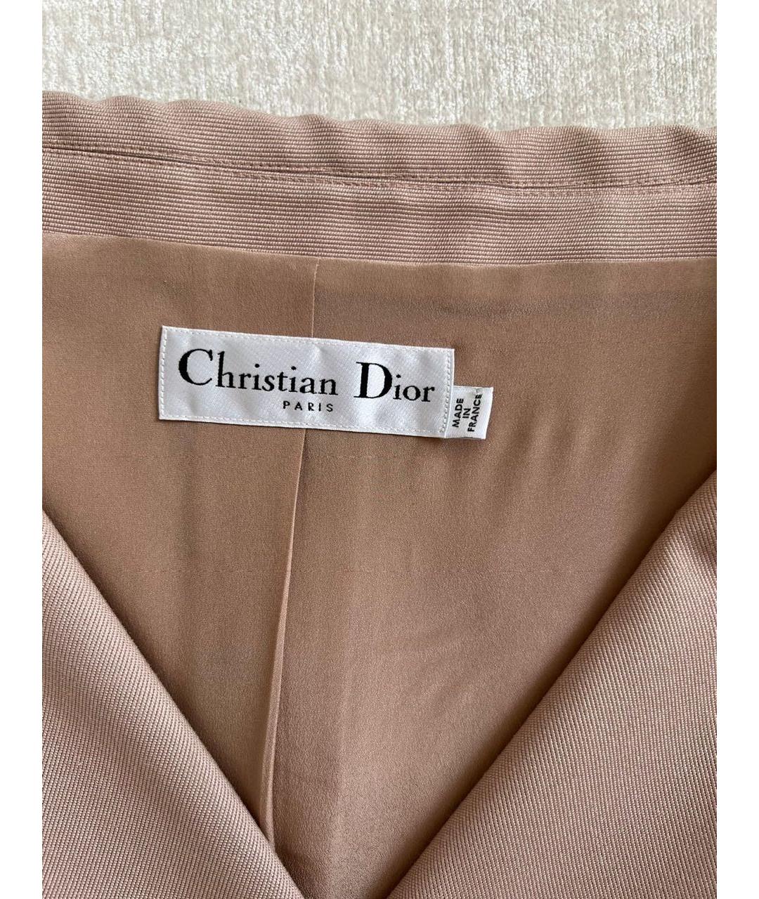 CHRISTIAN DIOR Шелковое платье, фото 3