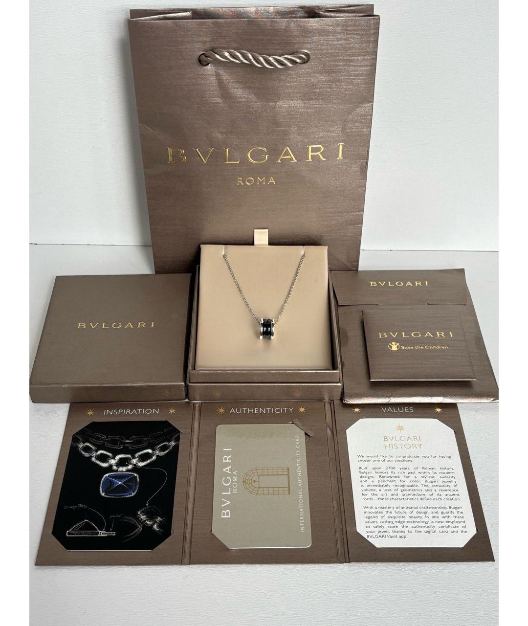 BVLGARI Серебряное серебряное колье, фото 2
