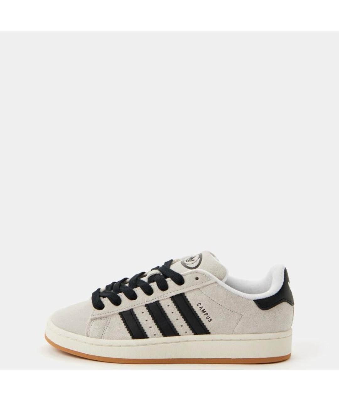 ADIDAS Серые замшевые кроссовки, фото 2