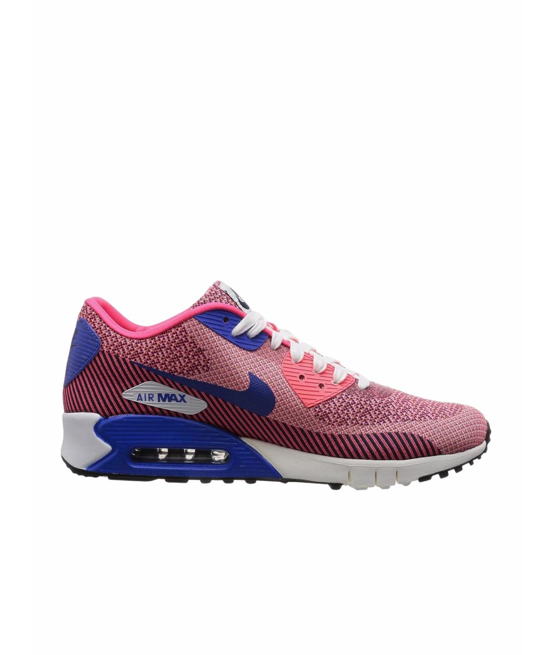 NIKE Красные текстильные низкие кроссовки / кеды, фото 1