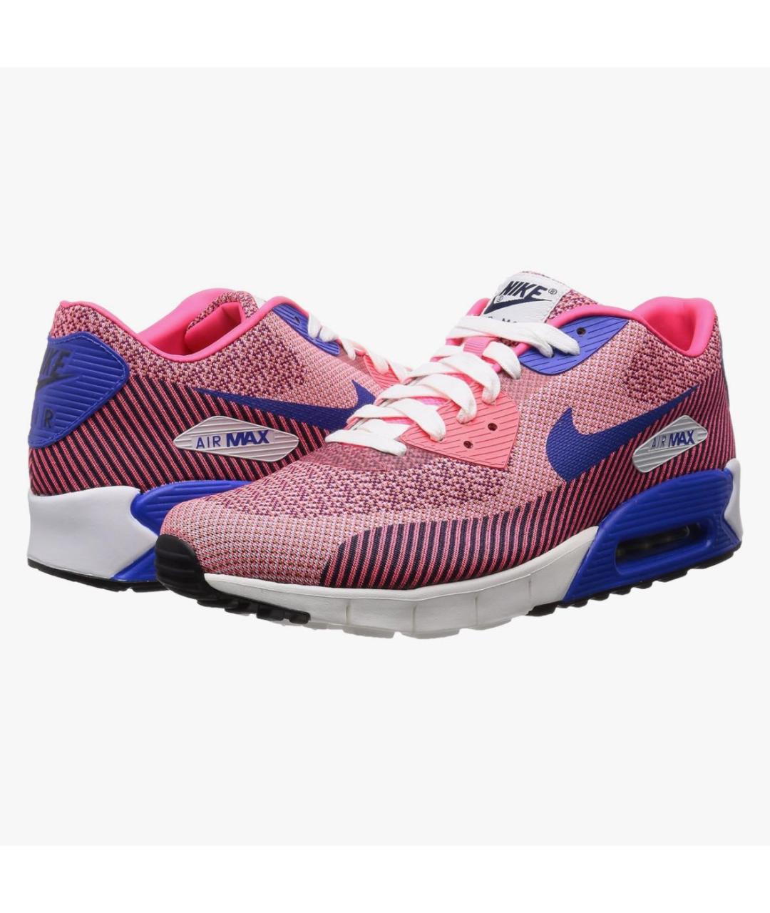 NIKE Красные текстильные низкие кроссовки / кеды, фото 2