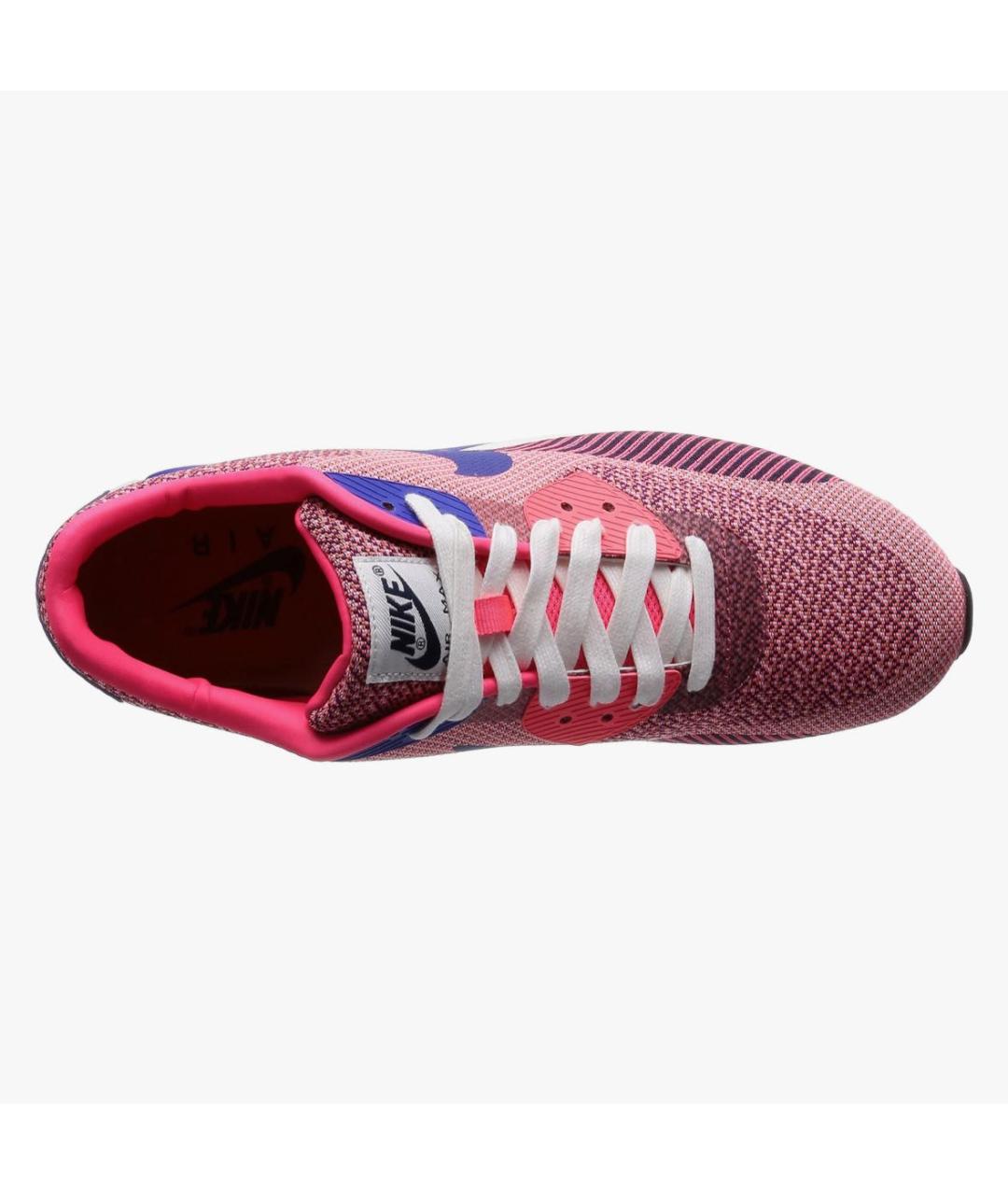 NIKE Красные текстильные низкие кроссовки / кеды, фото 3